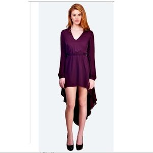 Jennifer Hope High/Low dress 100% silk